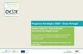 Programa Estratégico 2020 Oeste Portugal - oestecim.pt · 3 Programa Estratégico 2020 – Oeste Portugal ADRO – Associação de Desenvolvimento Regional do Oeste Leader Oeste