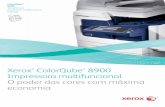 ColorQube 8900 Impressora multifuncional O poder das cores ...nbc.intersmartweb.com.br/PDF/XER_CQ8900.pdf · para imprimir documentos confidenciais ou correr o risco de deixar impressões
