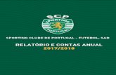 Sporting Clube de Portugal - Futebol SAD Relatório ... · em virtude da resolução unilateral promovida pelo jogador, e a Sporting SAD aceitou a inscrição do jogador pelo Real