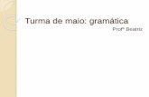 Turma de maio: gramática - angloguarulhos.com.brangloguarulhos.com.br/wp-content/uploads/2015/06/Gramática_Maio... · Morfologia: classes de palavra ... (FUVEST 2014) Procurando