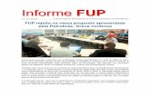 Informe eFUP Norte Fluminense, os petroleiros realizaram um trancaço, que começou às 6h, no Parque de Tubos, em Macaé, onde todas as entradas da unidade foram fechadas. Em Duque
