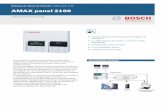 AMAX panel 2100resource.boschsecurity.com/documents/AMAX_2100_family...500 Corrente máxima em repouso da PCI do painel em mA 100 Bateria Tipo de bateria 12 V/7 Ah Bosch D 126 Condição