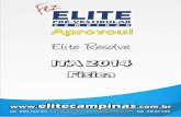 Elite Resolve ITA-2014-Física - elitecampinas.com.br · com 1,50 de índice de refração e concavidade de 8,00 m de raio ... entre a lente e a placa de vidro (como esquematizado