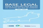 BASE LEGAL PARA A GESTÃO DAS ÁGUAS DOarquivos.proderj.rj.gov.br/inea_imagens/publicacoes/base_legal... · Esta coletânea de normas sobre gestão de recursos hídricos do Estado