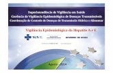 Vigilância Epidemiológica da Hepatite A e Vigilância ... · Padrão de endemicidade: intermediária a baixa para o período entre 2004 e 2009. Fonte: Universidade de Pernambuco.