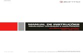 MANUAL DE INSTRUÇÕES - zantia.com · 1 PORTUGUÊS Manual de Instalação, Utilização e Manutenção A ligação dos condutores do cabo de alimentação aos terminais do dispositivo