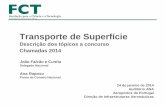 Transporte de Superfície - gppq.fct.pt · • Projetos interdisciplinares e multi-setoriais • Grande número de iniciativas Público – Privadas, incluindo 6 JTIs no Horizonte