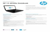A HP recomenda o Windows. HP 14-d030br Notebookdownload.aldo.com.br/pdfprodutos/Produto27422IdArquivo1839.pdf · (62) Requer um sistema operacional com recursos de gerenciamento de