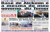 Base de Alckmin é a mesma do meu governo, diz Temer§ão-3... · visitou a Praça Nelson Mandela e fez discurso ... É tão equivocada que o candidato Bolsonaro, que tava com forte