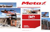 MINI GRUA - metax.com.br · de cargas de maneira segura e confiável dentro dos limites do canteiro de obra. Projetada por nos-sos engenheiros com a mais alta precisão mecâni-ca
