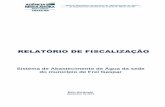 RELATÓRIO DE FISCALIZAÇÃO - ARSAE-MGarsae.mg.gov.br/images/Relatorios/Rf_tec_op_saa_frei_gaspar.pdf · Tipo de Fiscalização ... O objetivo do Relatório de Fiscalização é