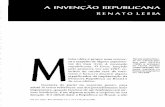 A invenção - dspace.almg.gov.br · A INVENÇÃO REPUBLICANA magnífico, um ensaio genial e muito interessante, que conta a história do Império. Há também Sérgio Buarque de