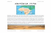 NAMÍBIA 2018 DIAMANTES E DUNAS NAMÍBIA 2018 · Passagem também pela região ... cedo com o objetivo de ainda podermos desfrutar do magnífico pôr-do-sol ... Deserto do Namibe