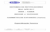 300A – 1200A Mod GPR-2017 sn.pdf · ... Santana de Parnaíba / SP ... 4.6 Logica de funcionamento do Ar Condicionado e alarmes 4.7 Esquema Interligação entre as ... Fator de potência