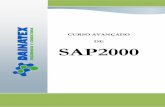 CURSO DE SAP2000 - dainatex.com.brºdo... · • Modificador de propriedade ... O elemento SHELL é um tipo área que é usado para modelar elemento de membrana, placa e casaca. O