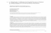 Artigo Adaptação e validação do Hospital Survey on Patient ... · 456 Validação de instrumento de Cultura de Segurança do Paciente Epidemiol. Serv. Saude, Brasília, 26(3):455-468,