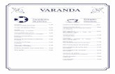 VARANDA - Rancho Inn · 2016-06-03 · com catupiry Carpaccio de salmão..... 26,90 com rúcula e mostarda com ... mix de folhas, tomate, cebola, pepino, vinagrete balsâmico ...