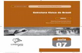 DISCIPLINA - ead.uepb.edu.br · Quanto ao relevo brasileiro, este apresenta três grandes tipos de unidades geomorfológicas, a saber: os planaltos, as planícies e as depressões