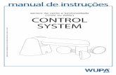 (110V ou 220V) CONTROL SYSTEM - wupa.com.br de vento .pdf · de ligação de energia ... não utilizar máquina de lavar e não passar a ... · Peças protegidas da incidência direta