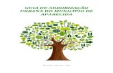 Guia de Arborização Urbana de Aparecida · A IMPORTÂNCIA DA ARBORIZAÇÃO URBANA Arborização urbana é toda a vegetação que compõe o cenário urbano. Pode ser dividida entre