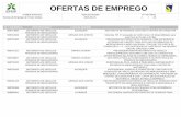 OFERTAS DE EMPREGO - Município de Alenquer · Serviço de Emprego de Torres Vedras 2016-09-16 1 / 23 ... em ordem ao aperfeiçoamento das condições de vida dos grupos etários