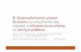 8. Desenvolvimento urbano brasileiro: o o crescimento das ... · cidade de Guarulhos. Considerando a ilustração acima acerca do processo de crescimento urbano recente, responda