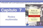 Capítulo 7 - INSTITUTO DE COMPUTAÇÃOnfonseca/arquivos/3ed/cap07.pdf · © 2005 byPearson Education 7 -2 Capítulo 7 Redes de computadores e a Internet Redes ... 1a e 2 a classe.