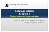Sistemas Digitais Módulo 4 - daniel.prof.ufu.br · Sistemas Digitais Módulo 4 Álgebra Booleana e Circuitos Lógicos Graduação em Sistemas de Informação Prof. Dr. Daniel A.