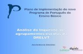 Plano de Implementação do novo Programa de Português do ...dge.mec.pt/sites/default/files/Basico/Documentos/nppeb_drelvt.pdf · . quinzenal outra . 16% 84% . 90 . 45 .90 . 100%