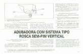 ADUBADORA COM SISTEMA TIPO ROSCA SEM·FIM VERTICALainfo.cnptia.embrapa.br/digital/bitstream/item/65779/1/Adubadora... · 1- Depósito de fertilizante 2 - Sistema de transmissão de
