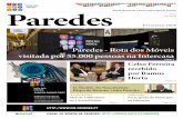 Paredes · Bispo de Baucau, visita Paredes Página 12 Jornal Mensal da Câmara Municipal de Paredes Director ... nimo de inovação e qualidade dos produtos”. ... de coragem à