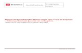 Manual de Procedimentos Operacionais para Troca de ...api.ning.com/.../layout_cobranca_port.pdf · Arquivo texto - padrão CNAB Meio de Registro Transmissão de Dados Organização