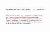 GERENCIAMENTO DE ÁREAS CONTAMINADASservicos.semasa.sp.gov.br/admin/biblioteca/docs/PDF/Gerenciamento... · Classificação DD 103/2007/C/E • Contaminada sob investigação (AI):