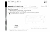 Instruções PrecisionFlo LT 309840C - graco.com · as advertências do fabricante do produto e do solvente. • Utilize sempre protecção para os olhos, luvas, vestuário e máscara