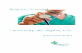 Centro Hospitalar Algarve, E.P.E. - chalgarve.min-saude.pt · O Relatório Trimestral 2016 janeiro a junho janeiro a junho Serviço Financeiro, Planeamento e Controlo de Gestão 1.