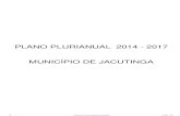 PLANO PLURIANUAL 2014 - 2017 MUNICÍPIO DE JACUTINGAcamarajacutinga.mg.gov.br/transparencia/documentos/20150302151507.pdf · PROJETO DE LEI DO PLANO PLURIANUAL 2014 - 2017 Projeto