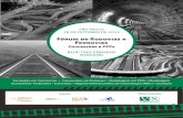 Fórum de Rodovias e Ferrovias - viex-americas.com · De acordo com o governo será necessários mais de R$133 bilhões na reforma e construção de rodovias e ferrovias. Entre os