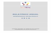 Relatório Desempenho Estratégico TRT6 - 2016a · O Planejamento Estratégico do Tribunal Regional do Trabalho da 6ª Região para o período de 2015-2020 foi instituído por meio