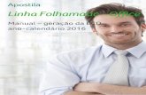 Manual geração da ECD ano-calendário 2016 · Advogados do Brasil) está preenchido de ... vinculadas ao plano de contas Referencial da Receita Federal e ... Contábeis com o Plano