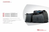 Impressora multifuncional em cores Até 35 ppm Copiar ...grupomalca.com.br/wp-content/uploads/2017/08/e-STUDIO3005AC.pdf · Código 22305 Especificações ... assinatura digital para