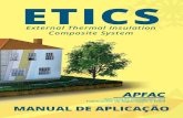 Manual de Aplicação ETICS 2015 - apfac.pt · 5 ETICS Manual de aplicação ENQUADRAMENTO Os novos requisitos legais relativos à eficiência energética dos edifícios estão a