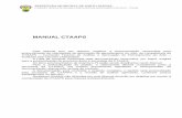 MANUAL CTAAPS - portoalegre.rs.gov.br · Este Manual tem por objetivo registrar a documentação necessária para protocolização de solicitações de aprovação de parcelamento