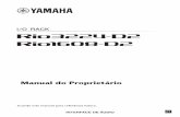 Manual do Proprietário - jp.yamaha.com · In the case of radio or TV interference, relocate/reorient the ... algum problema ou defeito, ... o dispositivo não estará desconectado