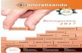 Retrospectiva 2017 - construcap.com.br · Setembro a Dezembro | 2017 • Edição 23 CAPA 3 Rodoanel (Guarulhos/SP) Com os trabalhos de aplicação da massa asfáltica, a obra do