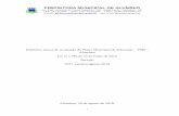 Relatório Anual de Avaliação do Plano Municipal de Educação …aluminio.sp.gov.br/wp-content/uploads/2016/03/RELATORIO... · 2018-09-10 · Representantes do Conselho Municipal