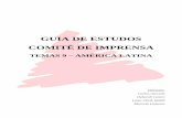 GUIA DE ESTUDOS COMITÊ DE IMPRENSAtemasmg.com/wp-content/uploads/2013/05/TEM-Imprensa-Guia...Comitê de Imprensa | TEMAS 9 – América Latina 8 direito dos profissionais de jornalismo