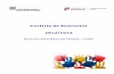 Contrato de Autonomia 2012/2015 - ubibliorum.ubi.pt · Contrato de Autonomia ESQP - Covilhã Página 1 Preâmbulo 1 – Caracterização da Escola A Escola Secundária Quinta das