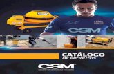 A CSM, fundada em 1979, destaca-se na fabricação de · A 1ª BETONEIRA COM BASCULAMENTO AUTOMATIZADO Modelo S.R.E. 600 LITROS Com motovibrador Capacidade do tambor (L) 600 Capacidade