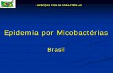 Brasil - Página Inicial da Anvisaanvisa.gov.br/servicosaude/IIseminario_2008/epidemia_por_mico... · suspeita de granuloma de corpo estranho. INFECÇÃO POR MICOBACTÉRIAS. INFECÇÃO