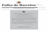 PODER XECUTIVO Folha de Barretos · ... a contar de 20 de Dezembro de 2018 , referente ao período ... CORPO DE BOMBEIROS DO ESTADO DE SÃO PAULO ... Barretos-SP, 22 de Novembro de